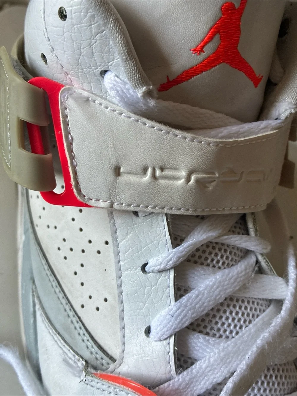 Nike Air Jordan Flight 45 Men Sz 12 Athletic Shoes Sneaker 644846-123 Gray White
